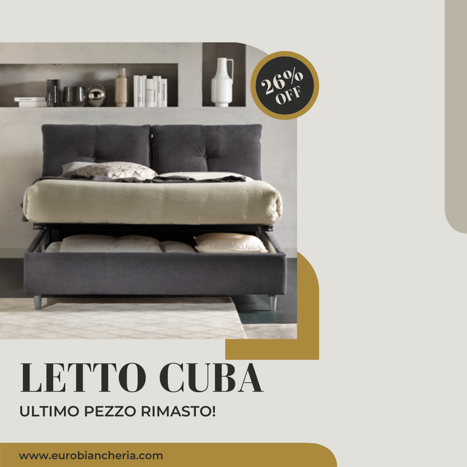 Letto a contenitore Cuba