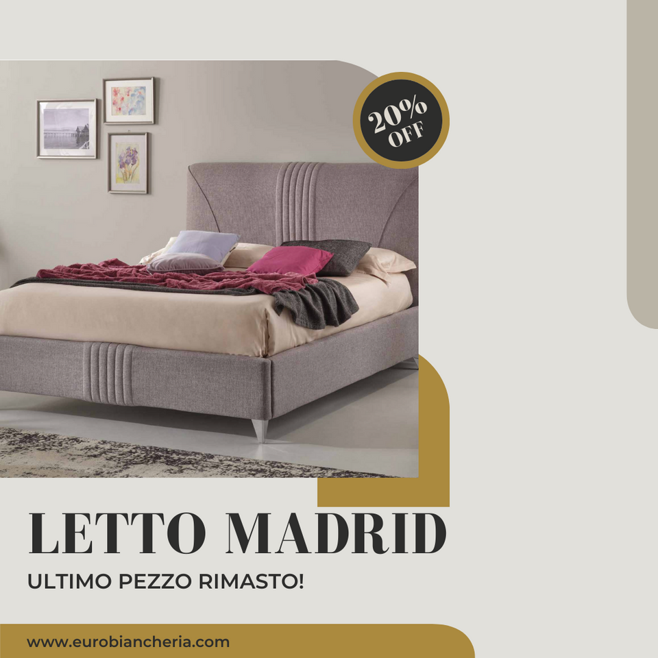 Letto con contenitore Madrid